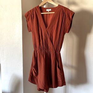Aritzia Silk Romper